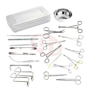 Ensemble de porte-aiguilles chirurgicaux avec instruments généraux pour cliniques médicales et salles d'opération Ensemble d'instruments chirurgicaux - Product Image 1