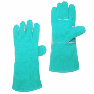 Gants de sécurité en cuir de vachette robuste de haute qualité résistant à l'abrasion résistant au feu pour la construction BBQ lutte contre les incendies - Product Image 5