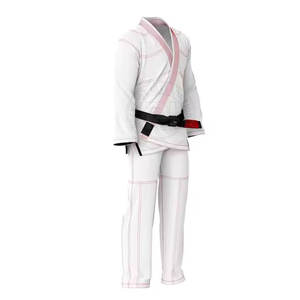 Jiu Jitsu GI เครื่องแบบศิลปะการต่อสู้พร้อมโลโก้ด้านหน้า - Product Image 2
