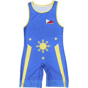 Singlet de Lucha Libre Sublimado Personalizado de la Mejor Calidad, Tela Elástica Antideslizante, Entrega Rápida - Product Image 6