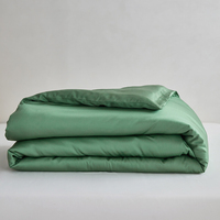 Ensemble de literie de maison de luxe 1 double taille draps de lit en lyocell en bambou avec motif imprimé tissé Lyocell Style simple