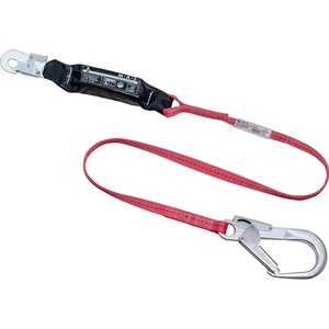 Conexión de amortiguador de caída compatible con MAS 3/51 y MAS 65, con correas de tela de 2 m, certificadas según EN 354 y EN 355 - Product Image 1