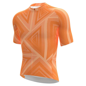Concevez votre propre maillot de cyclisme pour homme à manches longues, style fermeture éclair intégrale, poches arrière, options de personnalisation de l'équipe, options OEM - Product Image 1