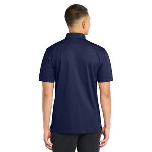 เสื้อโปโลผ้าไหมสัมผัสนุ่มสำหรับผู้ชายผู้ใหญ่ รุ่นเพิ่มความสูง - Product Image 2