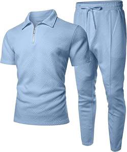 Ensemble de survêtement unisexe pour hommes et femmes, en polyester à séchage rapide, prix d'usine - Product Image 1