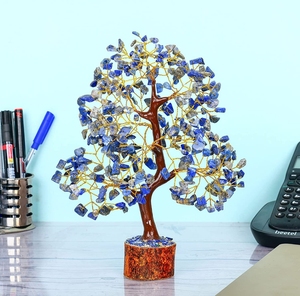 Árbol de lapislázuli Natural, potente árbol de cristal para activación de la mayor inteligencia y mejora la habilidad de las piedras preciosas - Product Image 3