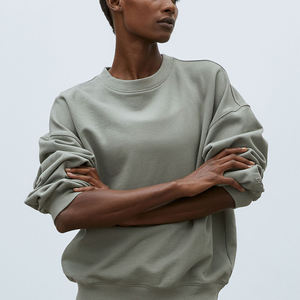 Custom <b>Crewneck</b> Sweatshirt Crew Neck OEM Cotton Blank Hoodies Unisex Plus Size Women's Hoodies & Sweatshirts Manufacturers - Product Image 4