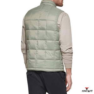 Chaleco Acolchado Reversible Ligero para Hombre, Impermeable, Transpirable, con Mangas Abullonadas, para Primavera, Cálido, Servicio OEM, Uso en Exteriores, Formal - Product Image 2