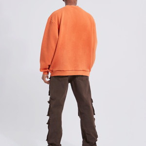 Sudaderas de Hombre Personalizables de Invierno, Lisas, de Algodón Mezclado, Forradas de Felpa, de Color Sólido, Estilo Casual de Alta Calidad y Económicas - Product Image 3