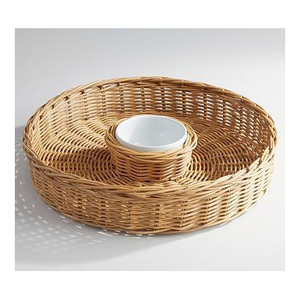 Plateau en rotin mat fantaisie, jetable et réutilisable, avec couvercle, nouveau design par Reena Exports, à prix abordable, en promotion. - Product Image 3