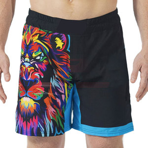 Pantalones cortos MMA ligeros superventas 2025 estilo único patrón sólido pantalones cortos deportivos de gimnasio informales en línea al por mayor - Product Image 1