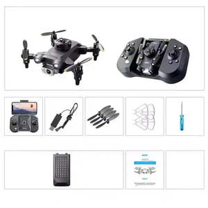 โดรนกล้องขนาดเล็ก 4K HD 1080P สำหรับผู้เริ่มต้น เด็ก วัสดุพลาสติก ไจโร 3 แกน ไฟ LED ด้านหลัง - Product Image 6