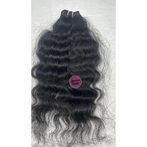 Cheveux indiens bouclés Remy, trame double tissée à la machine, lot de 100g, sans traitement chimique, peuvent être permanentés - Product Image 5
