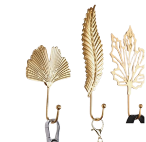 Décoration murale décorative pour la maison Clé et vêtements Crochet mural pour hôtel de luxe Crochet mural de couleur personnalisée - Product Image 5