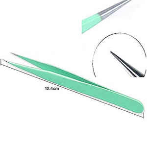 Pince à épiler professionnelle d'extension de cils russe à 90 degrés en acier inoxydable - Product Image 6