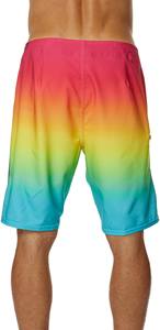 Pantalones cortos de baño de secado rápido de playa de poliéster para hombre de etiqueta privada con bolsillo trasero y patrón sólido de dos ojales - Product Image 5