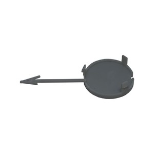 Couvercle de capuchon de crochet d'oeil de barre de remorquage avant pour compatible avec Ford Mondeo MK4 OEM 7S7117A989BA - Product Image 1