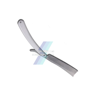 Fabricante OEM ODM servicio bajo MOQ maquinilla de afeitar de peluquero recta con mango de plástico/maquinilla de afeitar de peluquero con mango de plástico - Product Image 3