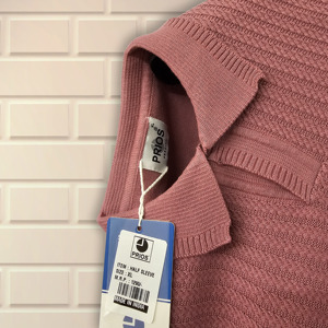 เสื้อสเวตเตอร์แบบสวมหัวสำหรับผู้ชายเสื้อโปโลแขนสั้นป้องกันการหดตัวเปิดคอปกเสื้อเปิดลง - Product Image 5