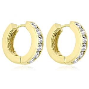Luxury 925 <b>Sterling</b> <b>Silver</b> <b>Stud</b> Earrings Cut VVS Diamond GRA Certified Moissanite 14K Solid Gold Plated Cute Wedding Anniversary - Product Image 6