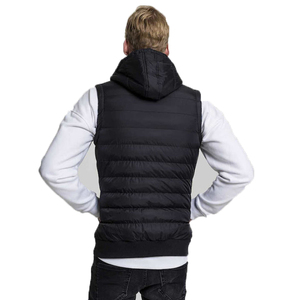 Nuevo Chaleco de invierno cálido a prueba de viento de alta calidad para hombre, chaleco sin mangas con capucha informal para hombre - Product Image 2