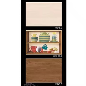 กระเบื้องผนังเซรามิกสีน้ำตาลในครัวส่งออกแบบเรียบง่ายและโบราณขนาด300X450มม. กระเบื้องเคลือบดิจิทัลขนาด30x45ซม. 12x18 - Product Image 2