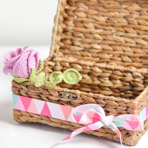 Jacinto de agua natural tejido a mano, caja de regalos islámicos para el Ramadán, Jacinto antiguo decorativo, conjunto hecho de Vietnam - Product Image 5