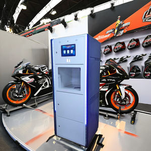 Nuevo MODELO DE Singapur de EE. UU., combustible eléctrico automático, salida de flash atomizado, máquina expendedora de limpieza de casco de niebla seca - Product Image 5