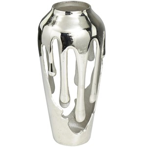 Portavelas de aluminio artístico hecho a mano de lujo, mesa sofisticada para el hogar y la boda, centro de mesa de Navidad, decoración - Product Image 1