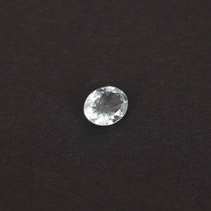 Aigue-marine brésilienne 10x8mm coupe ovale 1.45 cts pierre précieuse naturelle en vrac pour la fabrication de bijoux - Product Image 4