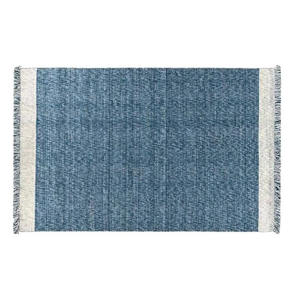 Tapis de luxe moderne Tapis de jute écologique à poils élevés Tapis de sol en fibre naturelle tissé à la main pour salon chambre à coucher Coton durable - Product Image 3