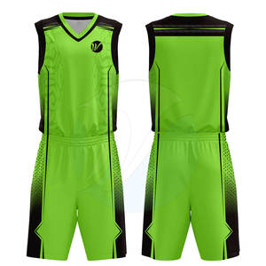 Venta caliente uniforme de baloncesto de diseño personalizado Material de calidad duradera transpirable conjuntos de talla grande - Product Image 3