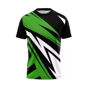 Camiseta de microfibra de poliéster 100% para hombre, servicio OEM, Camisa estampada por sublimación con diseño en blanco, ropa deportiva, camisetas - Product Image 2