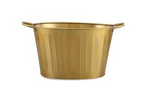 Seau à boisson en acier inoxydable de dernière conception, refroidisseur de baignoire à boisson galvanisé avec glace pour l'hébergement de fêtes - Product Image 4