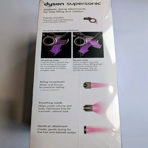 EL MEJOR SECADOR DE PELUCA AUTÉNTICO Y NUEVO Supersonik 1600W Estándar Rosa - Garantías - Política de Devolución - Product Image 2