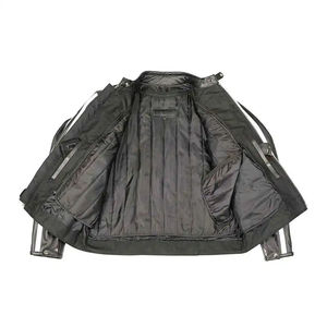 แจ็คเก็ตหนังผู้ชายคุณภาพพรีเมียมสำหรับฤดูหนาว พร้อมสีและโลโก้ที่ปรับแต่งได้ แห้งเร็ว สไตล์ลำลอง ดีไซน์ด้านหน้า - Product Image 6