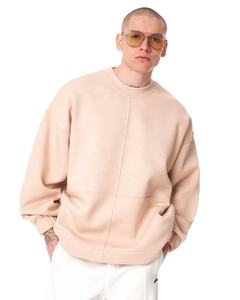 Servicio OEM 2024 Calidad de tendencia Logotipo personalizado Sudadera Hombres Premium Algodón pesado Bordado Tela personalizada Oferta al por mayor - Product Image 1