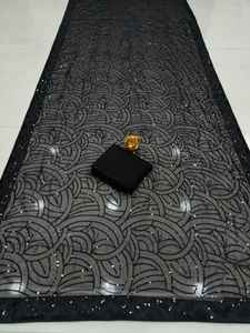 Tenue tendance Nouveau Saree premium De Qualité Lourde 60 Grammes Georgette 5MM Paillettes Travail Saree Fabricant De Surat - Product Image 4