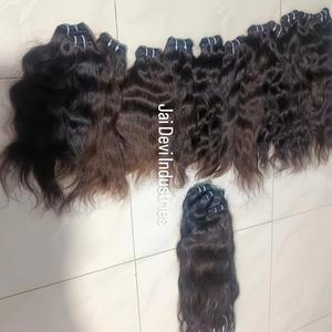 Extensiones de cabello humano virgen natural 100% de la India, cutícula de doble estiramiento, calidad superior intacta a buen precio - Product Image 2