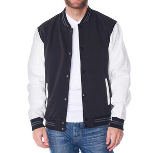 Wholesale High School Boys College Varsity Jacket New Trending Wool College Letterman CollegeBaseballjacket for men - Product Image 1