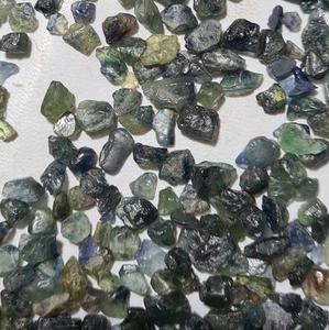 Natural Party Sapphire Gemstone Rough Various Cuts Including Pear <b>Cushion</b> Trillion Radiant Oval Marquise Trapezoid Cuts AU - Product Image 2