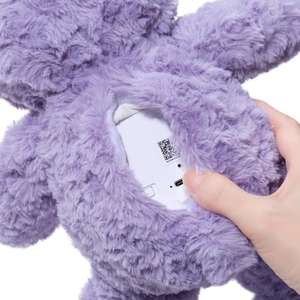 Slimme AI-pratende beer knuffel met spraakinteractie, WiFi, PP-katoen vulling, gewassen afwerking, bewegende oren - Product Image 3