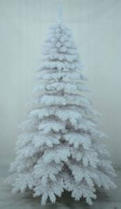 Premium <b>Artificial</b> Christmas <b>Trees</b> Standing Base Pre-Lit Flocked Spruce Slim & Realistic 120360cm - Product Image 4