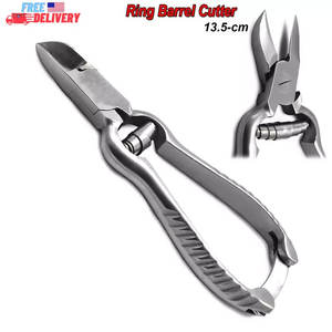 Tondeuses manuelles en acier inoxydable pour ongles des orteils Podologie Anneau de podologie Coupeur de baril Tondeuse Norme de sécurité Certifiée MOL - Product Image 4