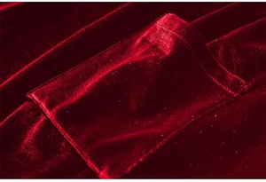 T-shirt en velours à col rond unisexe à manches courtes avec impression personnalisée et broderie - Product Image 5