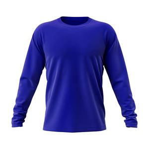 Camisetas transpirables para hombre Estiramiento de secado rápido Manga larga Slim Fit Gimnasio Correr Ropa DE TRABAJO Camisas - Product Image 1