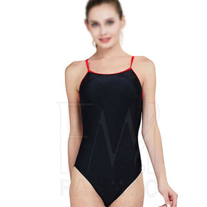 Maillots de bain d'eau à col rond pour contrôle du ventre pour les costumes de bikini compétitifs sportifs de style à motif personnalisé - Product Image 5