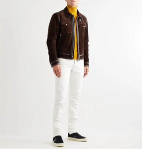 Veste de sport en softshell pour homme, tendance et personnalisée, avec deux fermetures éclair, imperméable et respirante pour le printemps - Product Image 3