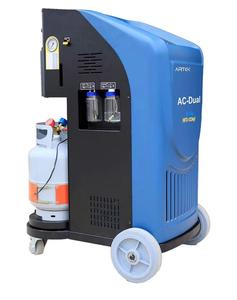 เครื่องแอร์เทค AC-Dual ของแท้ใหม่เอี่ยม ระบบอัตโนมัติเต็มรูปแบบ สำหรับการกู้คืนและเติมน้ำยาแอร์รถยนต์ R134 - บริการจัดส่งถึงหน้าบ้าน - Product Image 1