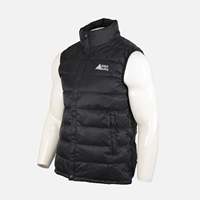 Veste demi-douce en duvet Navigate pour homme, noire, tailles M/L